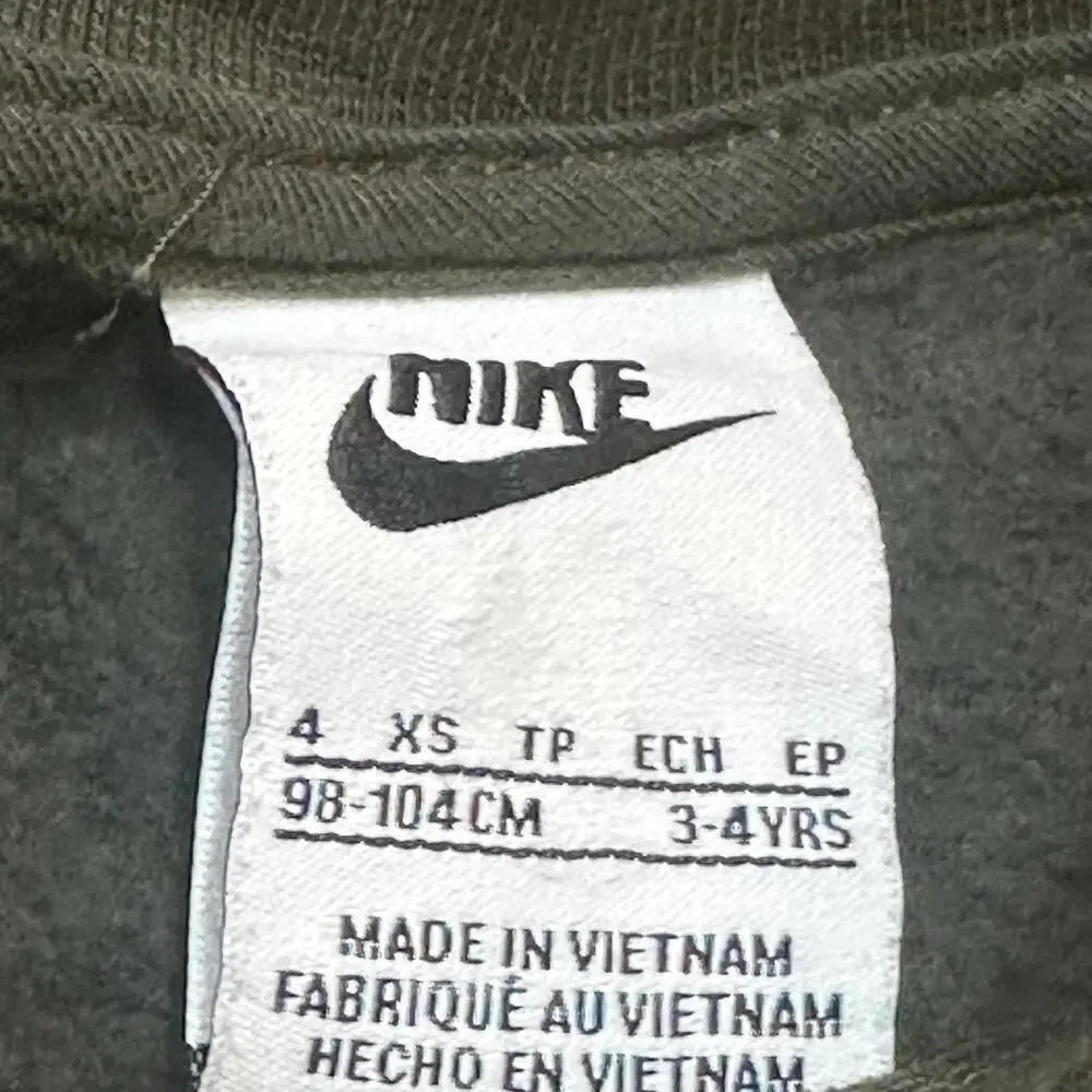Nike Sweatshirt sz XS (4) Green Nike Air Sweatshirt
